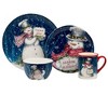 Certified International 16pc Snowman Greetings Dinnerware Set - 2 of 4