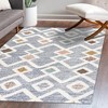 Monique Trellis High-Low Area Rug - JONATHAN Y - 4 of 4