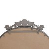 NicBex Vintage Arched Full Body Mirror with Carved Applique on Top & Bottom, Hanging Wall Mounted Mirror for Bedroom Living Room Entryway - 3 of 4