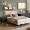 2/3/4/5/6 Drawer Dresser for Bedroom,Chest of Drawers with Metal Base - 3 of 4