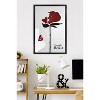 Trends International Disney Beauty and the Beast (1991) - Rose Silhouette Framed Wall Poster Prints - 2 of 4