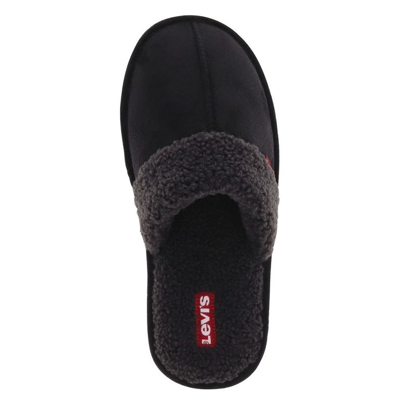 Levi's Womens Talya Microsuede Scuff House Shoe Slippers, 3 of 8