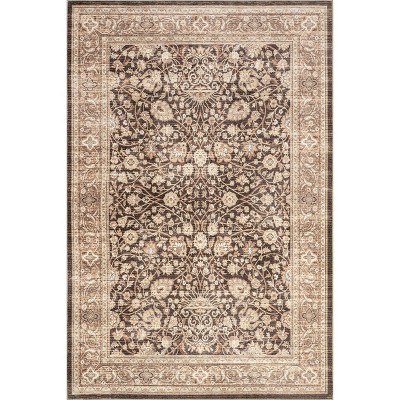 nuLOOM Cerise SplashGuard Waterproof Machine Washable Area Rug
