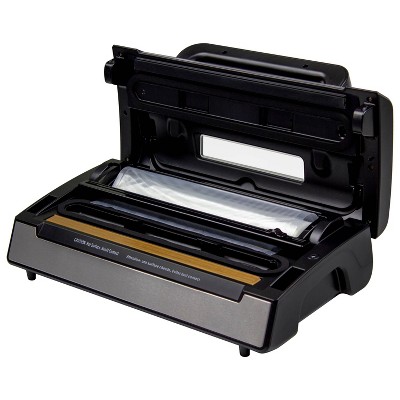 Nesco Deluxe Silver Plastic Vacuum Sealer with 130-Watt Pump