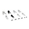 Dritz 14ct Outdoor Zipper Repair Kit of Sliders and Stops: Metal Sewing Kit for Zipper Fix & Replacement, 14 Pieces - 2 of 3