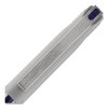 uniball VISION Needle Roller Ball Pen, Stick, Fine 0.7 mm, Blue Ink, Gray/Clear/Blue Barrel, Dozen - image 4 of 4