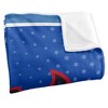 Depaul University Logo Dots Silky 50x60 Blanket, 1 Sided - 3 of 4