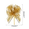 Unique Bargains Bright Color Plastic Gift Wrapping Bows 10 Pcs - 2 of 4