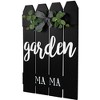 Northlight Garden Ma Ma Picket Fence Wooden Wall Sign - 19.25" - 4 of 4