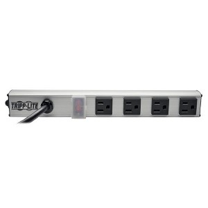 Tripp Lite 12 Inch Power Strip 4 Outlet with 6ft Cord PS120406 - 1 of 4