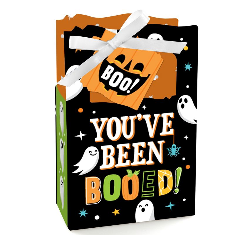 Big Dot of Happiness You've Been Booed - Ghost Halloween Party Favor Boxes - Set of 12, 1 of 7