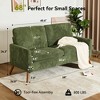 Dyonery 68" Loveseat Sofa, Comfy Couches for Living Room, Mid Century Modern Love Seat Sofa, Tool-Free Setup Small Couches for Bedroom Office - 2 of 4
