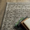 Oriental Weavers Chamberlain CH03B Grey/ Beige Indoor Area Rug - 2'3" x 7'6" - 4 of 4