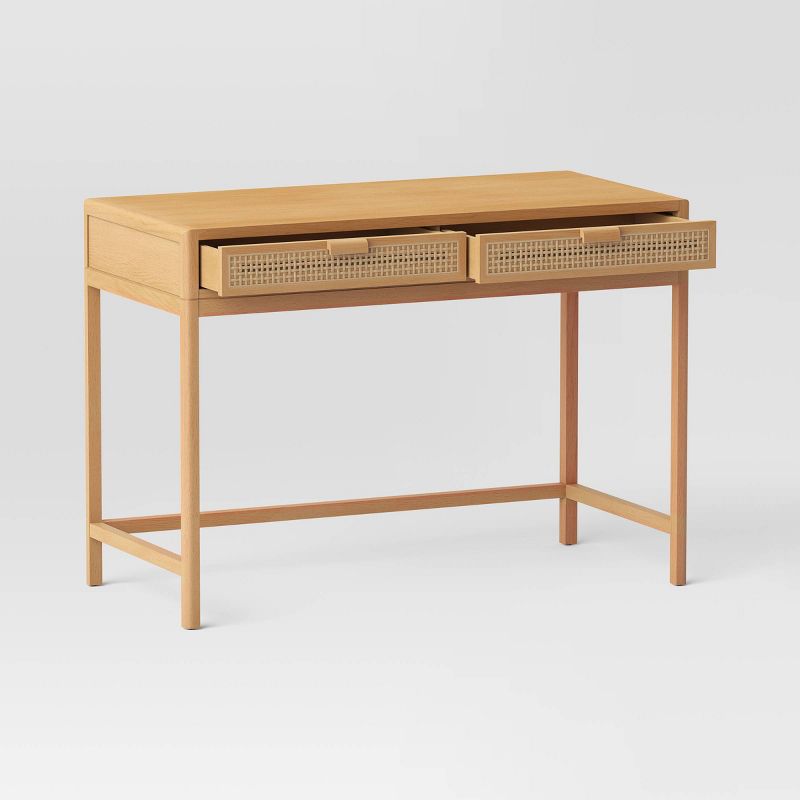Minsmere Writing Desk with Drawers  - Threshold™, 3 of 6