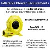 Pogo Bounce House Crossover Kids Inflatable Bounce House, No Blower - 3 of 4