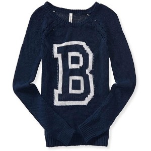 Aeropostale Womens Sheer B Pullover Sweater - 1 of 1