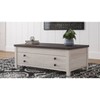 Dorrinson Rectangle Coffee Table with Lift Top & Storage - Signature Design by Ashley - 2 of 4