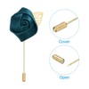 Unique Bargains Pocket Handmade Flower Lapel Pin Boutonnieres for Wedding party 24 Pcs - 3 of 4