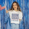 Simply Sage Market Women's Boom Squad Varsity Stars Short Sleeve Graphic Tee - 2 of 2