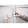 Regalo Home Safety Sliding Locks Cabinet Handle Lock Baby Proofing Lock Child Safety Cabinet Latch - White - 4 of 4