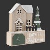 Christmas House Countdown Decor MDF Tin 12 Inch LED Display by Melrose - 3 of 3