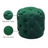 Meridian Furniture,Harper Velvet Ottoman/Stool - 4 of 4