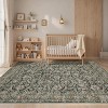 Washable Vintage Rug – Non-Slip, Distressed Area Rug for Living Room, Bedroom, Office - 3 of 4