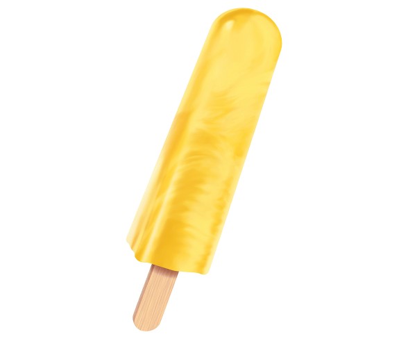 The Original Brand Popsicle Orange Fruit Frozen Pops - 12ct/18oz
