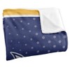 Webster University Logo Dots Silky Touch Blanket White 50x60 - 3 of 4