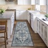 Machine Washable Area Rug Non Slip Non Shedding Rug Boho Vintage Low Pile Carpet Foldable Stain Resistant Rugs for Bedroom Living Room Guest Room - 3 of 4