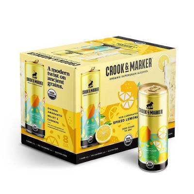 Crook & Marker Spiked Lemonade - 8pk/11.5 fl oz Cans