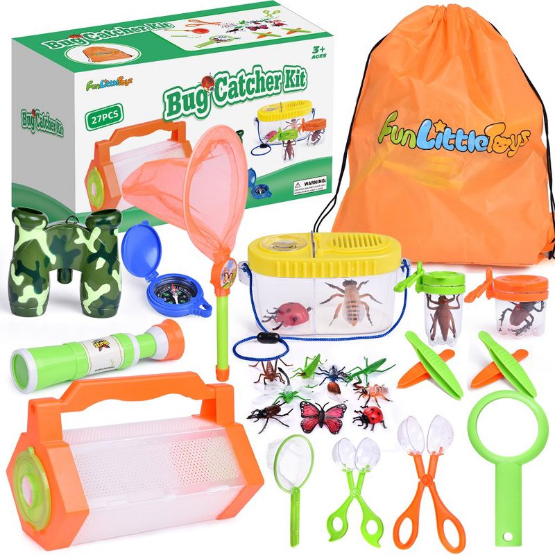 Fun Little Toys Educational Bug Catcher Kit, 27 pcs, 1 of 8