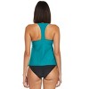 Sporti Sporti Sofia Flowy Racerback Tankini Top Dark Emerald 10 - 3 of 4