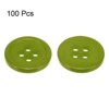 Unique Bargains Resin DIY Craft Flat 4-Hole Sewing Buttons 100 Pcs - 3 of 4