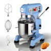 ROVSUN 10QT Commercial Food Mixer, 550W Electric Commercial Dough Mixer with 3-Speeds Adjustable - 2 of 4