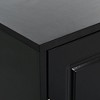 Okak Shoe Cabinet, Storage Cabinet with 4 Doors, 1 Drawer and Adjustable Shelves, Entryway Cabinet for Entryway, Living Room - 3 of 4