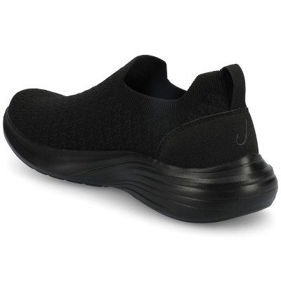 Женские кроссовки Journee Collection Journee Women's Linnea Casual Sneakers, Black 7.5 — фото 7