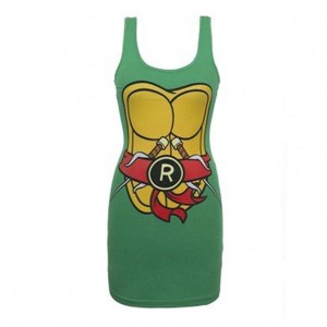 Teenage Mutant Ninja Turtles Raphael Costume Tank Dress Adult - 1 of 1
