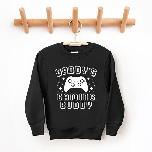 The Juniper Shop Daddy's Gaming Buddy Youth Graphic Sweatshirt - 1 of 2