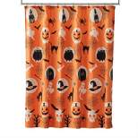 Spooky Good Time Fabric Shower Curtain - SKL Home