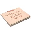 Paper Junkie 12 Pack Decorative File Folders, Letter Size for Women, Cute Earth Tone Aesthetic Office Supplies with Inspirational Sayings - 4 of 4