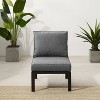 Clark Outdoor Metal Sectional Center Chair - Crosley
 - 3 of 4