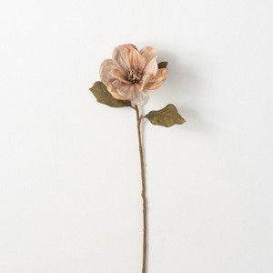 Sullivans Artificial Magnolia Stem 27"H Off-White Flowers - 1 of 1