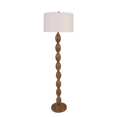 Stacked Bubble Steel Floor Lamp Brown - 3R Studios