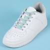 Elerevyo Flat Shoe Laces Color Blocks Athletic Sneakers Shoelaces 2 Pairs - 2 of 4