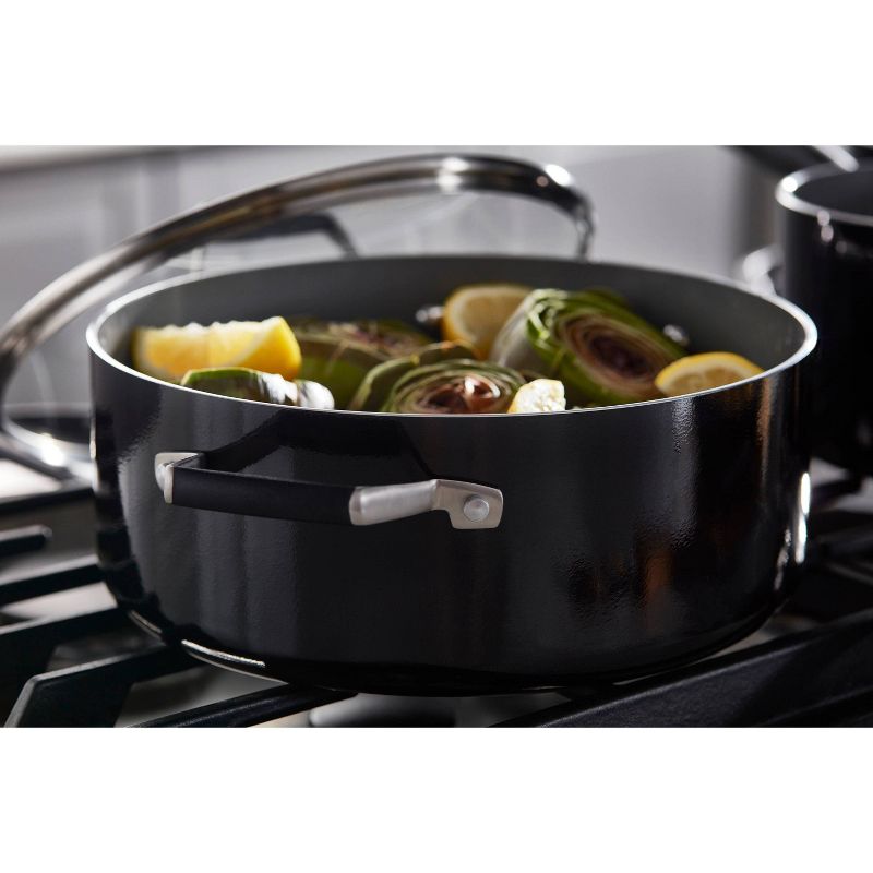 Select by Calphalon 8pc Oil Infused Ceramic Cookware Set, 4 of 8