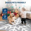Christmas Snowflake Rug 3x3 Bathroom Rugs Christmas Doormats Machine Washable Area Rug - 3 of 4