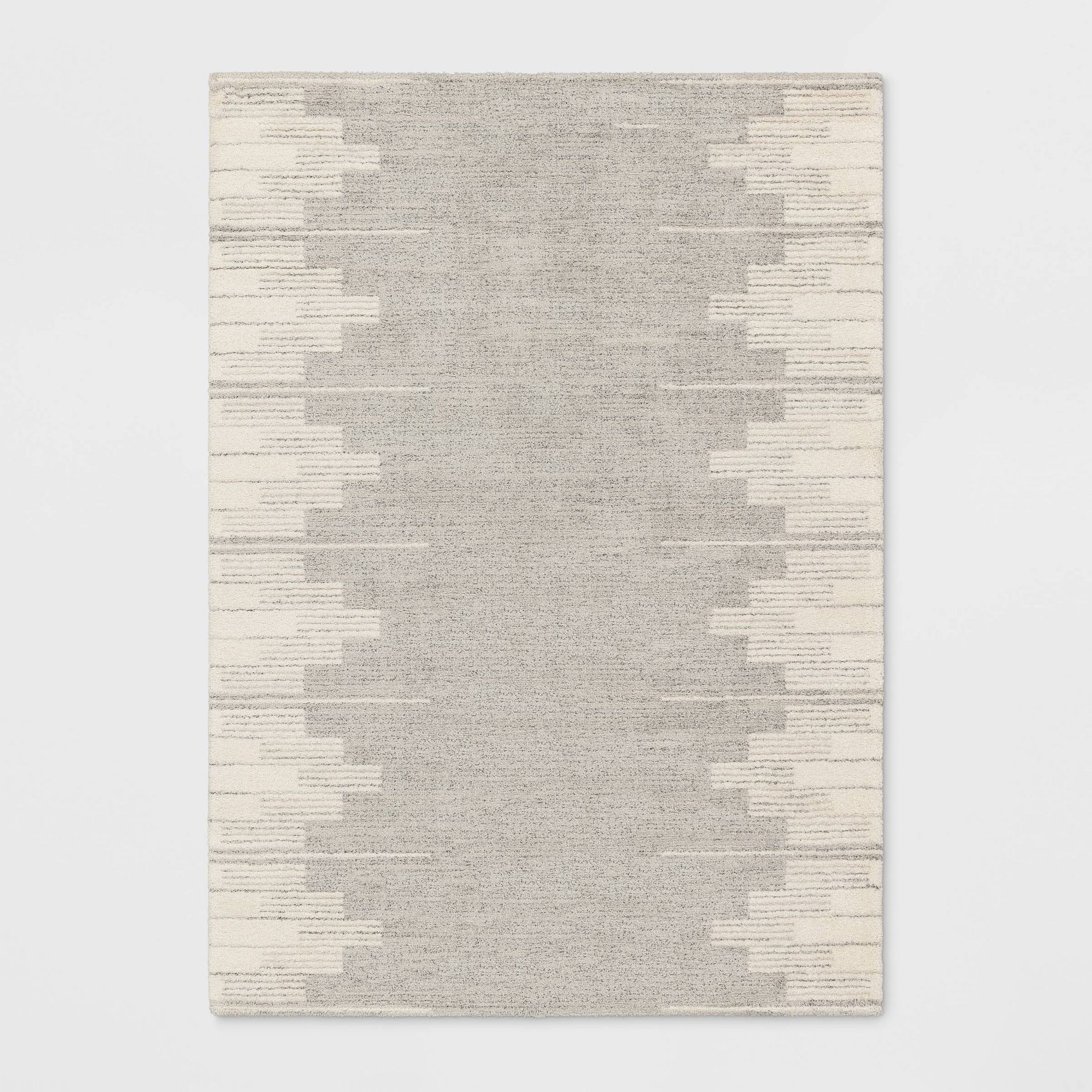 5'x7' Modern Lines Plush Area Rug Cream - Threshold™