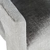Jofran,Gwen Modern Luxury Jacquard Fabric Upholstered Sculpture Counter Stool - 4 of 4