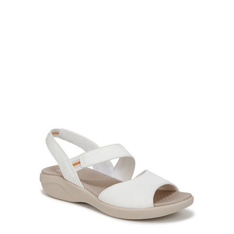 Женские сандалии Bzees for Lifestride LifeStride Women's Cheerful Sandal Bright White 8.5 M